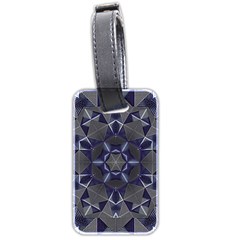 Kaleidoscope Geometric Pattern Geometric Shapes Luggage Tag (two Sides)