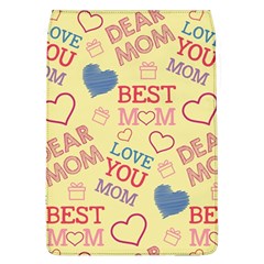 Love Mom Happy Mothers Day I Love Mom Graphic Pattern Removable Flap Cover (l)