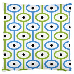 Geometric Pattern Eye Pattern Eyes Eye Print Large Cushion Case (two Sides)