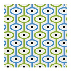 Geometric Pattern Eye Pattern Eyes Eye Print Banner And Sign 4  X 4  by Ravend