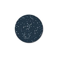 Constellation Stars Art Pattern Design Wallpaper Golf Ball Marker by Ravend