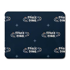 Space Dino Art Pattern Design Wallpaper Background Small Mousepad