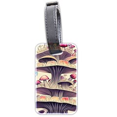 Magicians  Choice Mushroom Spellcharms Luggage Tag (two Sides) by GardenOfOphir