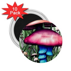 Necromancy Toadstool 2 25  Magnets (10 Pack)  by GardenOfOphir