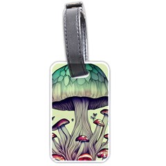 Toadstool Charm For Necromancy And Wizardry Luggage Tag (one Side) by GardenOfOphir