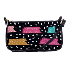 Arts Pattern Design Wallpaper Background Print Shoulder Clutch Bag