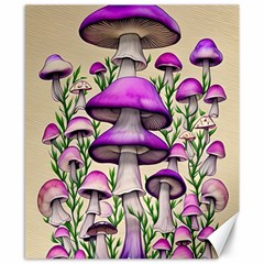 Black Magic Mushroom For Voodoo And Witchcraft Canvas 8  X 10  by GardenOfOphir