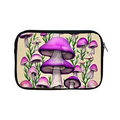 Black Magic Mushroom For Voodoo And Witchcraft Apple Ipad Mini Zipper Cases by GardenOfOphir