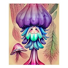 Psychedelic Mushroom For Sorcery And Theurgy Shower Curtain 60  X 72  (medium)  by GardenOfOphir