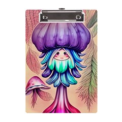 Psychedelic Mushroom For Sorcery And Theurgy A5 Acrylic Clipboard