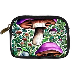 Magician s Conjuration Mushroom Digital Camera Leather Case