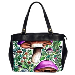 Magician s Conjuration Mushroom Oversize Office Handbag (2 Sides) by GardenOfOphir