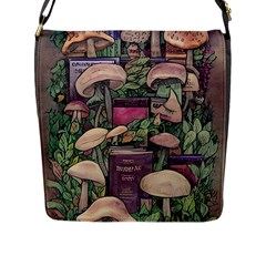 Spellbinding Mojo Mushroom Flap Closure Messenger Bag (l) by GardenOfOphir