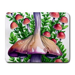 Conjuring Charm Of The Mushrooms Small Mousepad