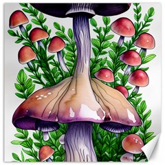 Conjuring Charm Of The Mushrooms Canvas 12  x 12 