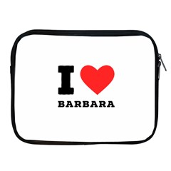 I Love Barbara Apple Ipad 2/3/4 Zipper Cases