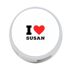 I Love Susan 4-port Usb Hub (two Sides) by ilovewhateva