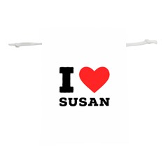 I Love Susan Lightweight Drawstring Pouch (m) by ilovewhateva