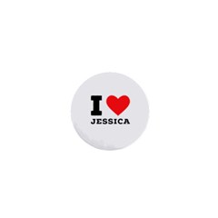 I Love Jessica 1  Mini Buttons by ilovewhateva