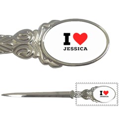 I Love Jessica Letter Opener by ilovewhateva