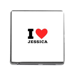 I Love Jessica Memory Card Reader (square 5 Slot)