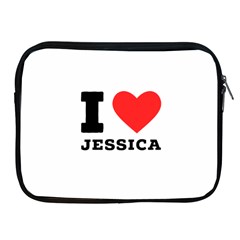 I Love Jessica Apple Ipad 2/3/4 Zipper Cases by ilovewhateva