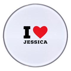 I Love Jessica Wireless Fast Charger(white) by ilovewhateva