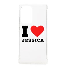 I Love Jessica Samsung Galaxy Note 20 Ultra Tpu Uv Case by ilovewhateva