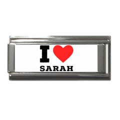 I Love Sarah Superlink Italian Charm (9mm) by ilovewhateva