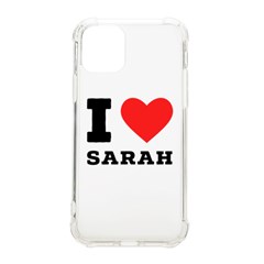 I Love Sarah Iphone 11 Pro 5 8 Inch Tpu Uv Print Case by ilovewhateva