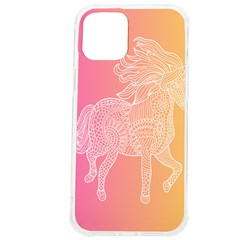 Unicorm Orange And Pink Iphone 12 Pro Max Tpu Uv Print Case by lifestyleshopee