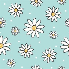 Art Floral Pattern Design Wallpaper Background Play Mat (rectangle)