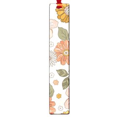 Flower Petals Plants Floral Print Pattern Design Large Book Marks