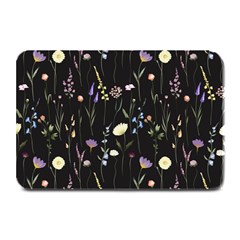 Flowers Floral Pattern Floral Print Background Plate Mats by Ravend