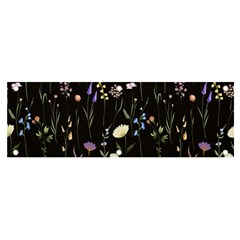 Flowers Floral Pattern Floral Print Background Banner And Sign 6  X 2  by Ravend