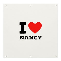 I Love Nancy Banner And Sign 4  X 4 