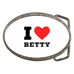 I Love Betty Belt Buckles by ilovewhateva