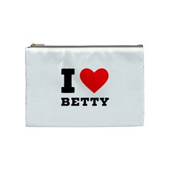 I Love Betty Cosmetic Bag (medium)