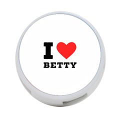 I Love Betty 4-port Usb Hub (one Side)