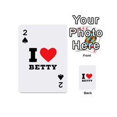 I Love Betty Playing Cards 54 Designs (mini)