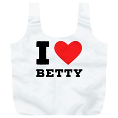 I Love Betty Full Print Recycle Bag (xl)