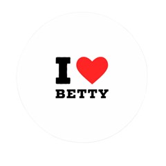 I Love Betty Mini Round Pill Box (pack Of 3) by ilovewhateva