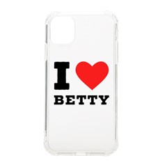 I Love Betty Iphone 11 Tpu Uv Print Case by ilovewhateva