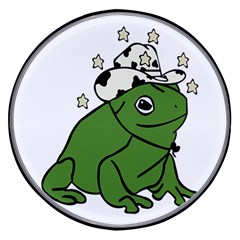 Frog With A Cowboy Hat Wireless Fast Charger(black)