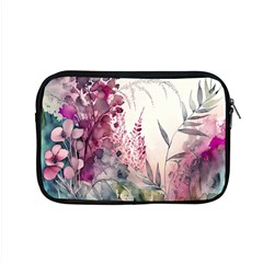 Ai Generated Flowers Watercolour Nature Plant Apple Macbook Pro 15  Zipper Case