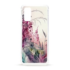 Ai Generated Flowers Watercolour Nature Plant Samsung Galaxy S20 6 2 Inch Tpu Uv Case