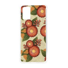 Flowers Leaves Pattern Flora Botany Drawing Art Samsung Galaxy S20plus 6 7 Inch Tpu Uv Case by Ravend