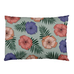 Flowers Petals Pattern Drawing Design Background Pillow Case by Ravend