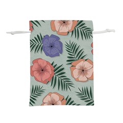 Flowers Petals Pattern Drawing Design Background Lightweight Drawstring Pouch (s)