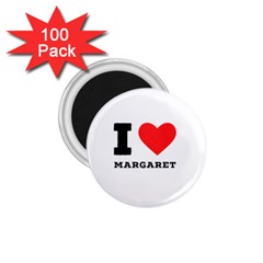 I Love Margaret 1 75  Magnets (100 Pack)  by ilovewhateva